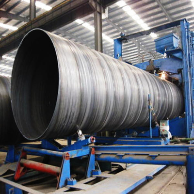 Astm A252 Gr.3 Steel Grade Ssaw Steel Tube สําหรับโครงการระบายน้ํา