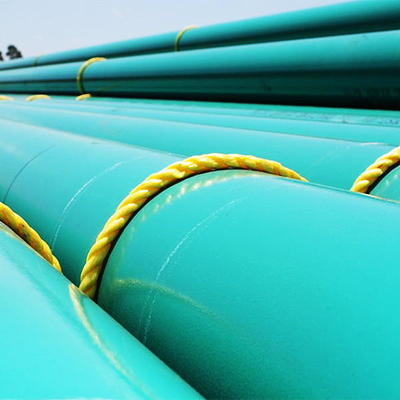 Awwa C213 แบบสแตนดาร์ด Ssaw Steel Pipe Tube Fusion Bond Epoxy Coating