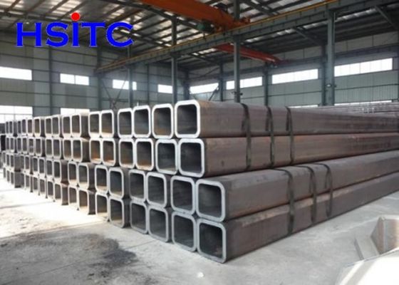 S355JR EN 60x30 RHS หลอดเหล็ก สีดํา สร้างเหล็ก