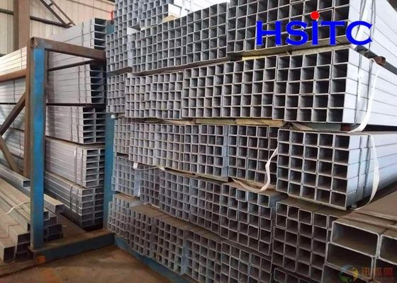 โครงสร้างสนามบิน 100 X 100 สแตนเลสอ่อน SHS ท่อเหล็ก JIS G3466