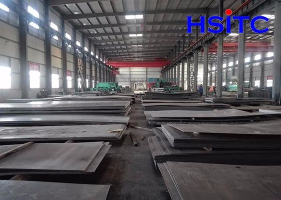 S355 100 มม โครงสร้างแผ่นเหล็ก การสร้างเรือ