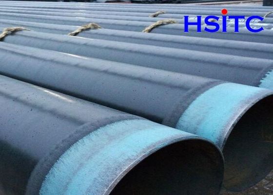 Din30670 3000mm ท่อเหล็กต้านการกัดกร่อน สามชั้น PP