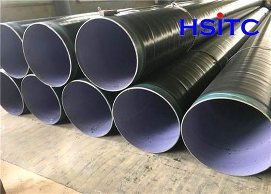 Din30670 3000mm ท่อเหล็กต้านการกัดกร่อน สามชั้น PP