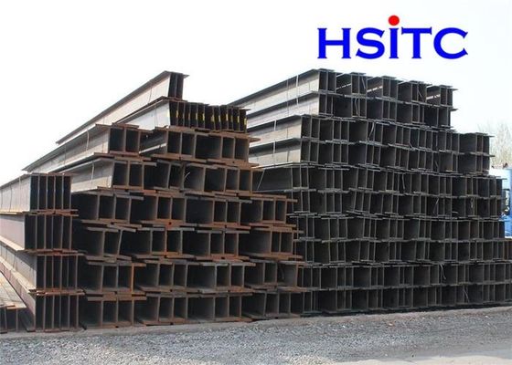 ISO9001 H Section Angle Beam Steel Astm EN10025 S355 การใช้งานของเครื่องจักรไฟฟ้า