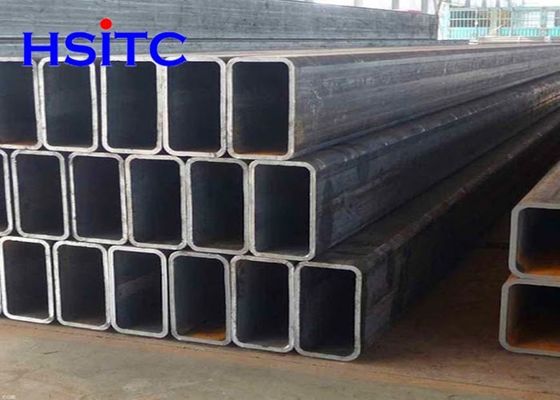 S235jr 100 X 50 โครงสร้างสแตนเลสช่องว่าง ASTM