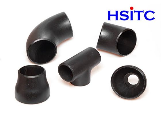 เครื่องติดต่อท่อเหล็กกระดาษสีดํา ASTM A105 โกลม JIS B2311