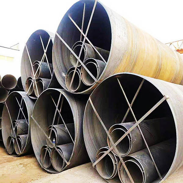 ASTM A139 Ssaw Pipe Std Sch40 ความหนาผนัง เหล็กคาร์บอน 0