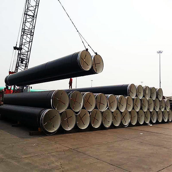 ความหนา 6 มิลลิเมตร 3 ชั้น PE Ssaw Tube Din 30670 ปลายบีเวลมาตรฐาน 0