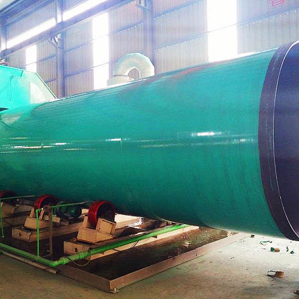 EN10204 ใบรับรอง 3.1B Ssaw Steel Pipe หรือ Tube Epoxy Coating 0