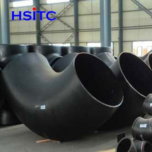 DIN ST37 Steel Butt welded Pipe Fittings 180 องศา 0